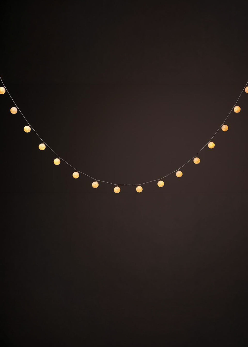 Warm White Ornament Garland String Lights 