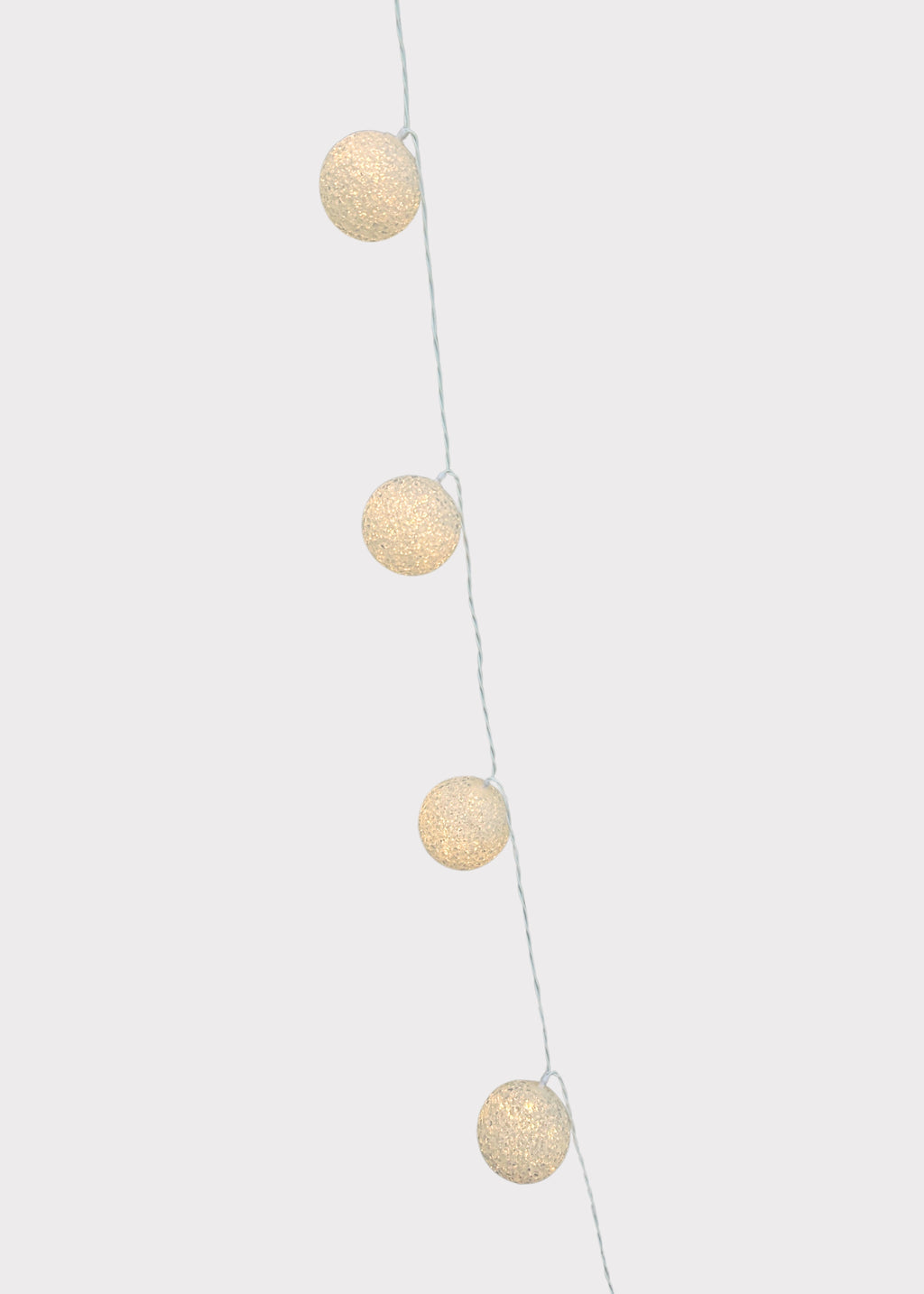 Ball Garland with Lights