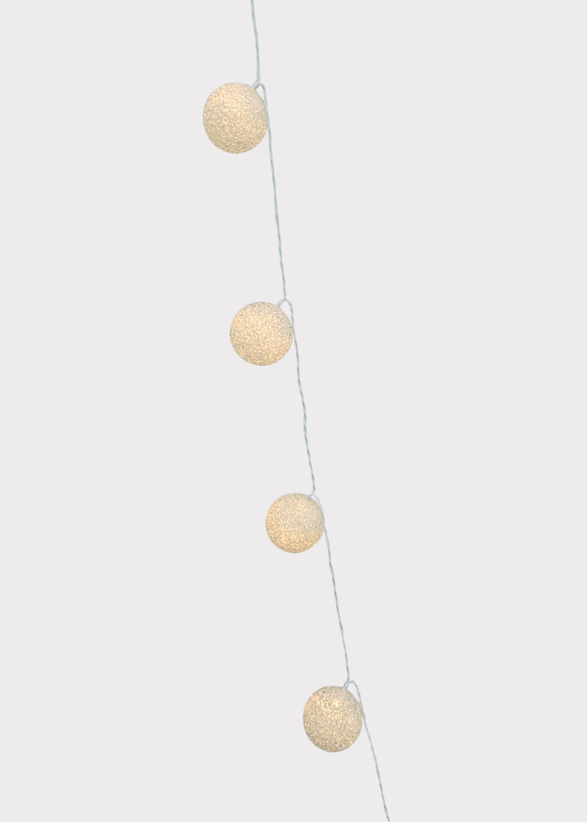 Ball Garland with Lights