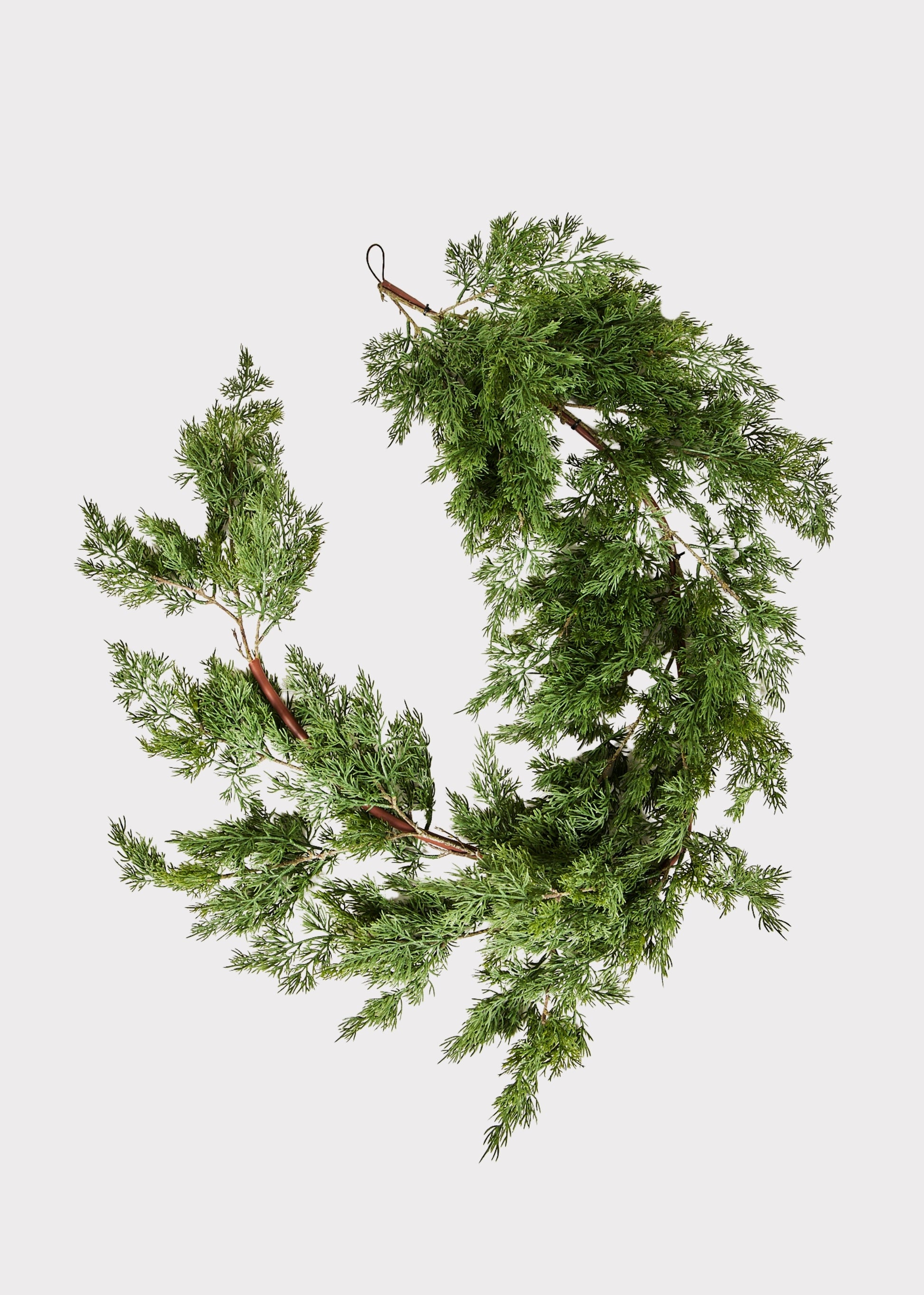 Artificial Christmas Greens Cedar Garland at Afloral