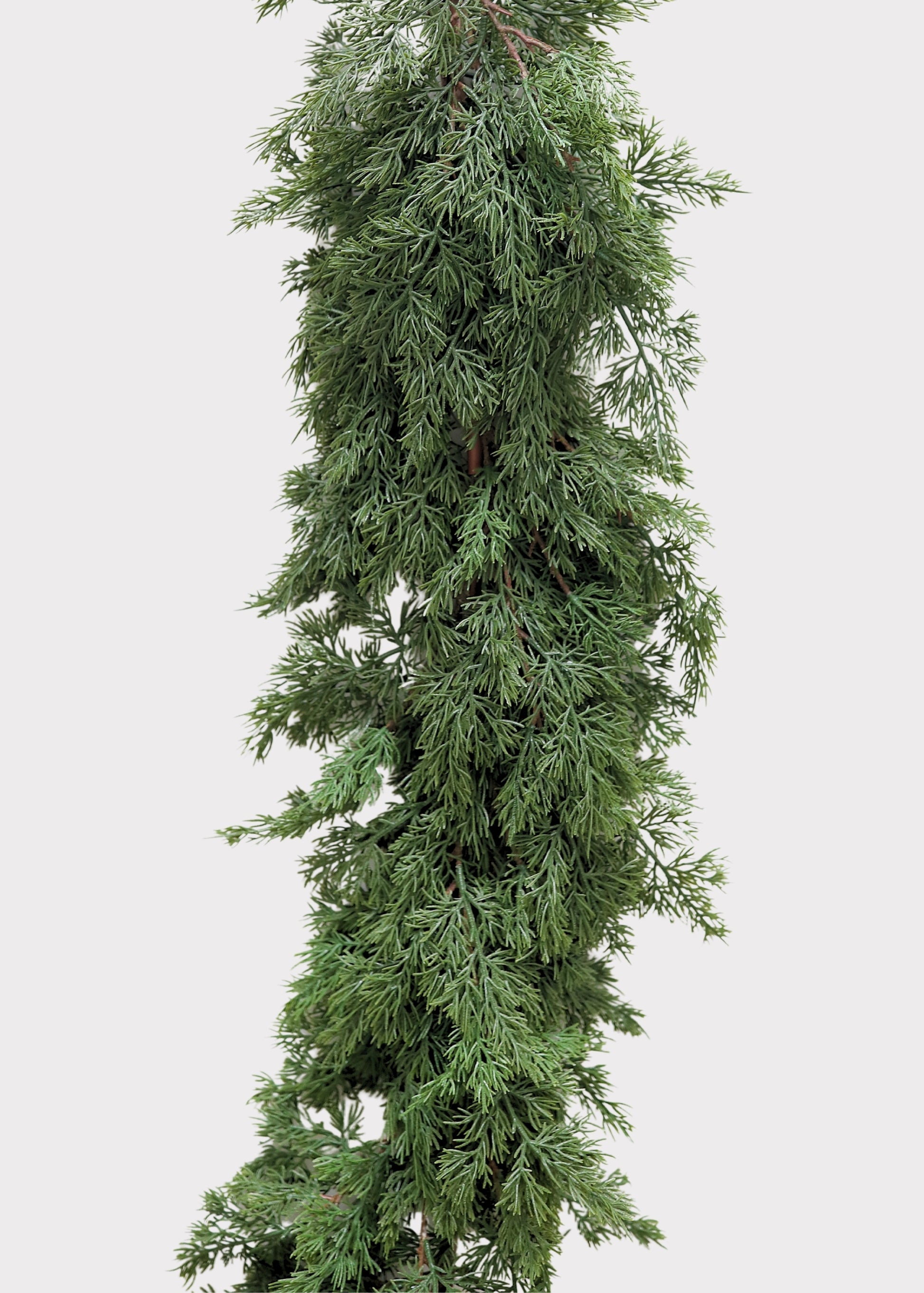 Faux Cedar Winter Garland