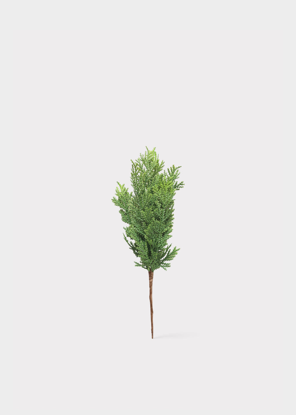 Artificial Winter Greens Fake Cedar Pick in Green
