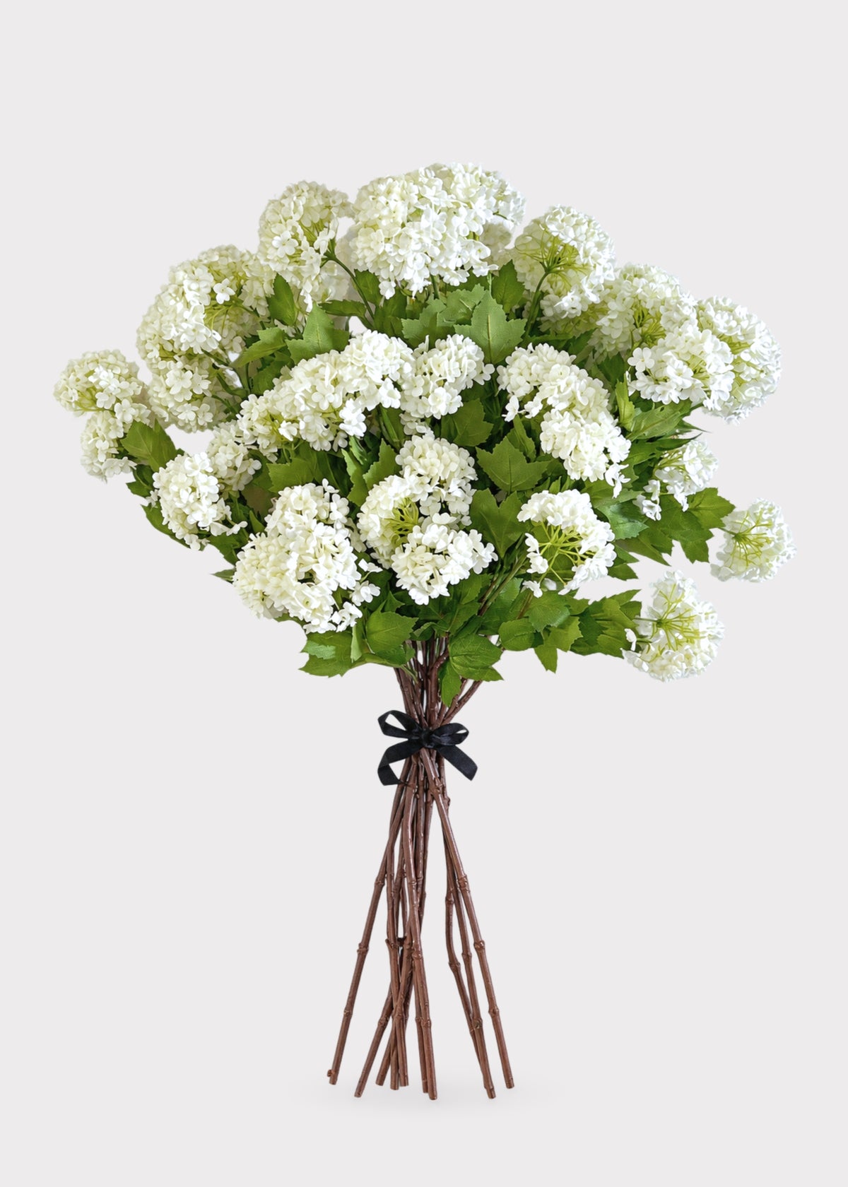 Bundle of 12 Large White Artificial Snowballs