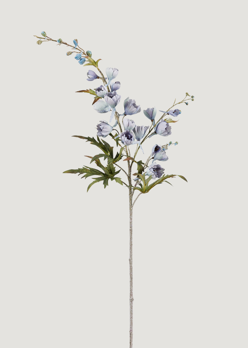 Artificial Soft Blue Delphinium Stem