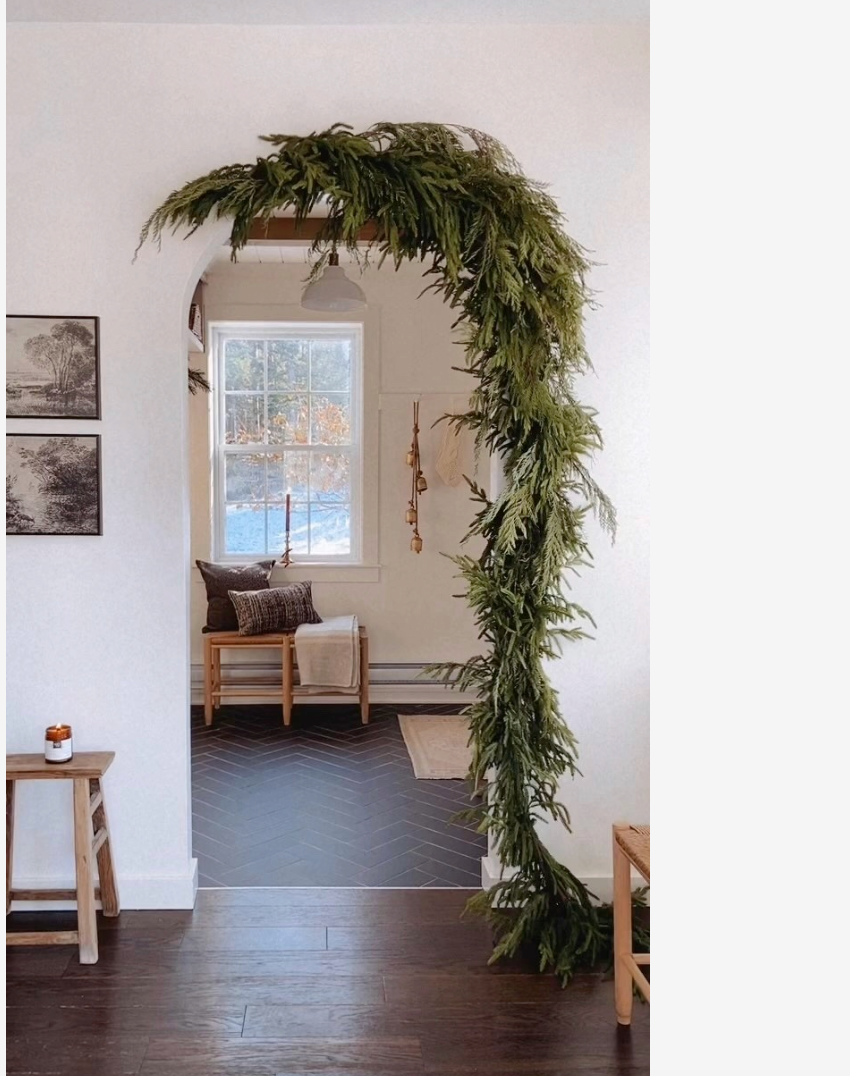 Afloral Norfolk Christmas Pine Garland