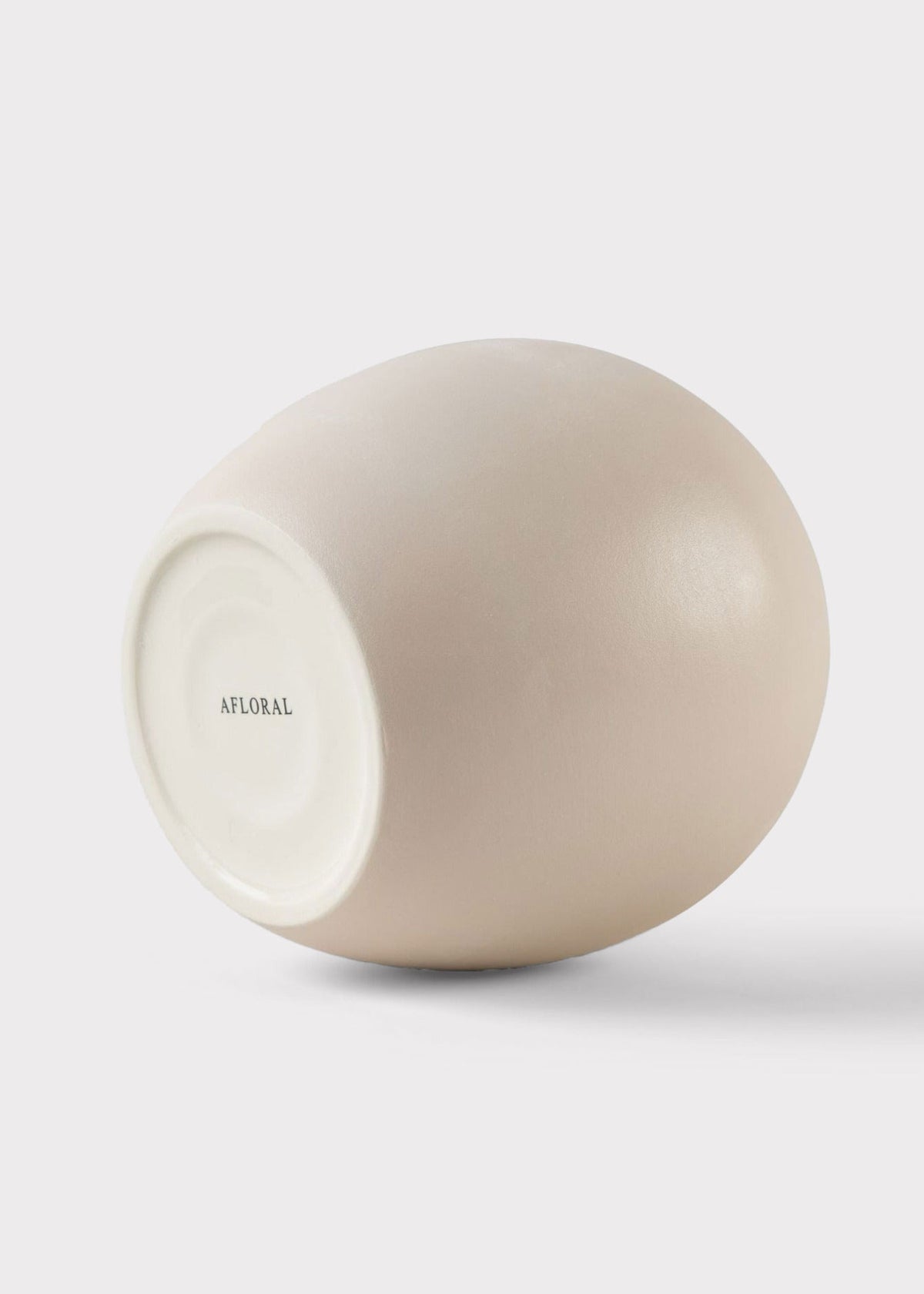 Afloral Large Vase in Matte Bailey Cream