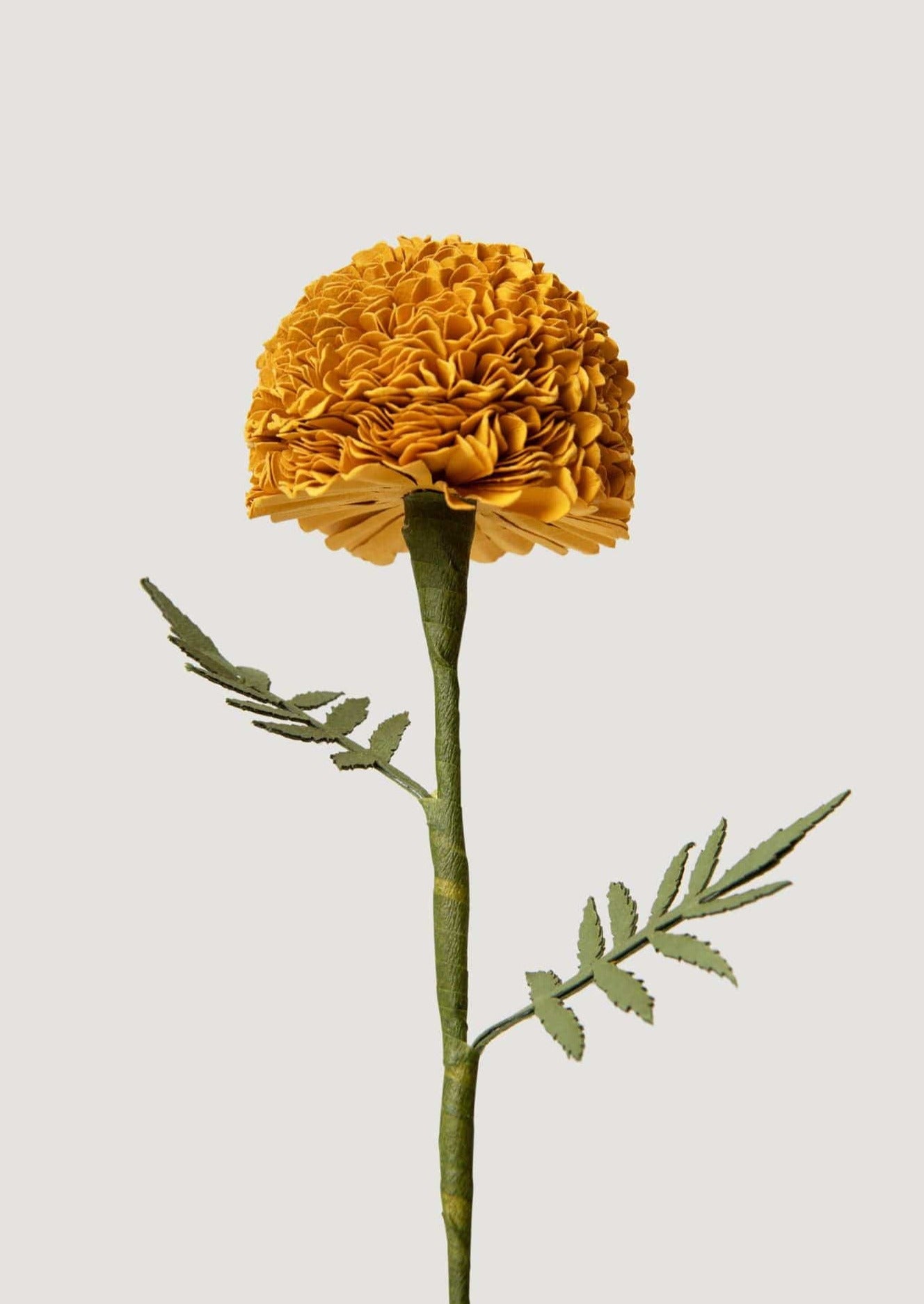 Handmade Paper Flower Marigold