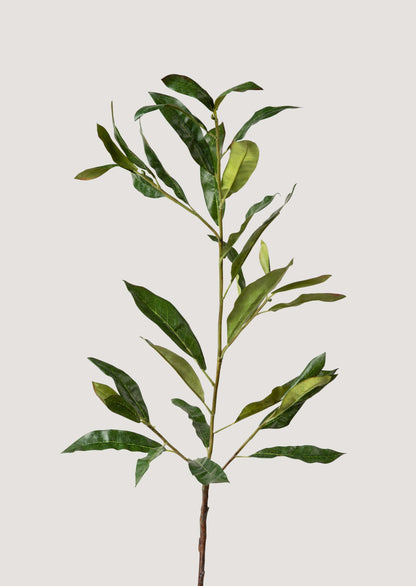 Artificial Coffee Leaf Branch