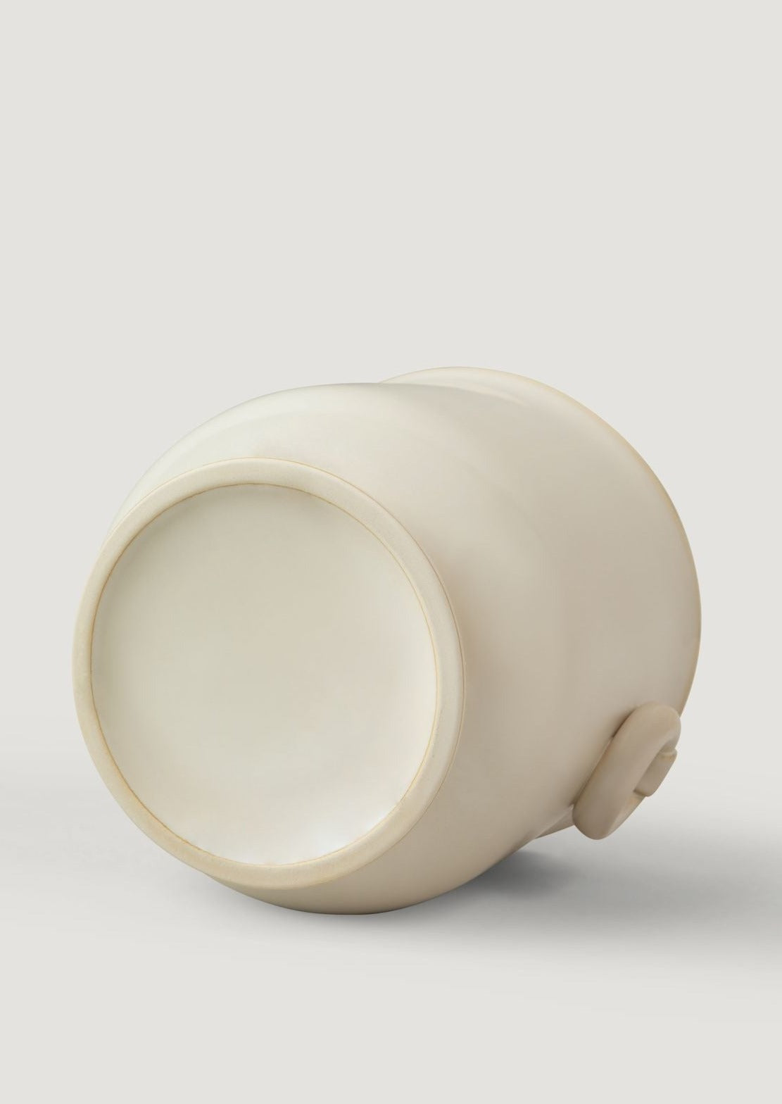Bottom of Ceramic Cache Pot