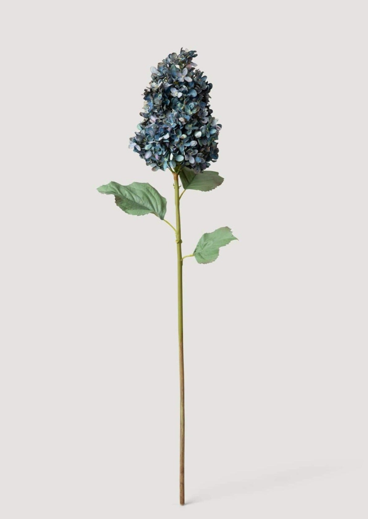 Artificial Vintage Blue Cone Hydrangea