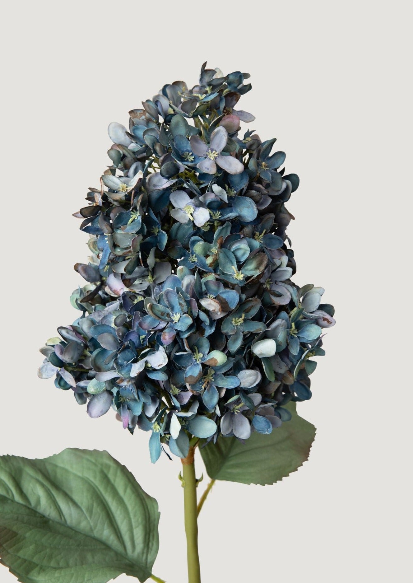 Artificial Vintage Fall Blue Hydrangea