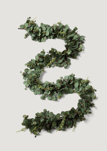 Deluxe Real Touch Seeded Eucalyptus Garland at Afloral