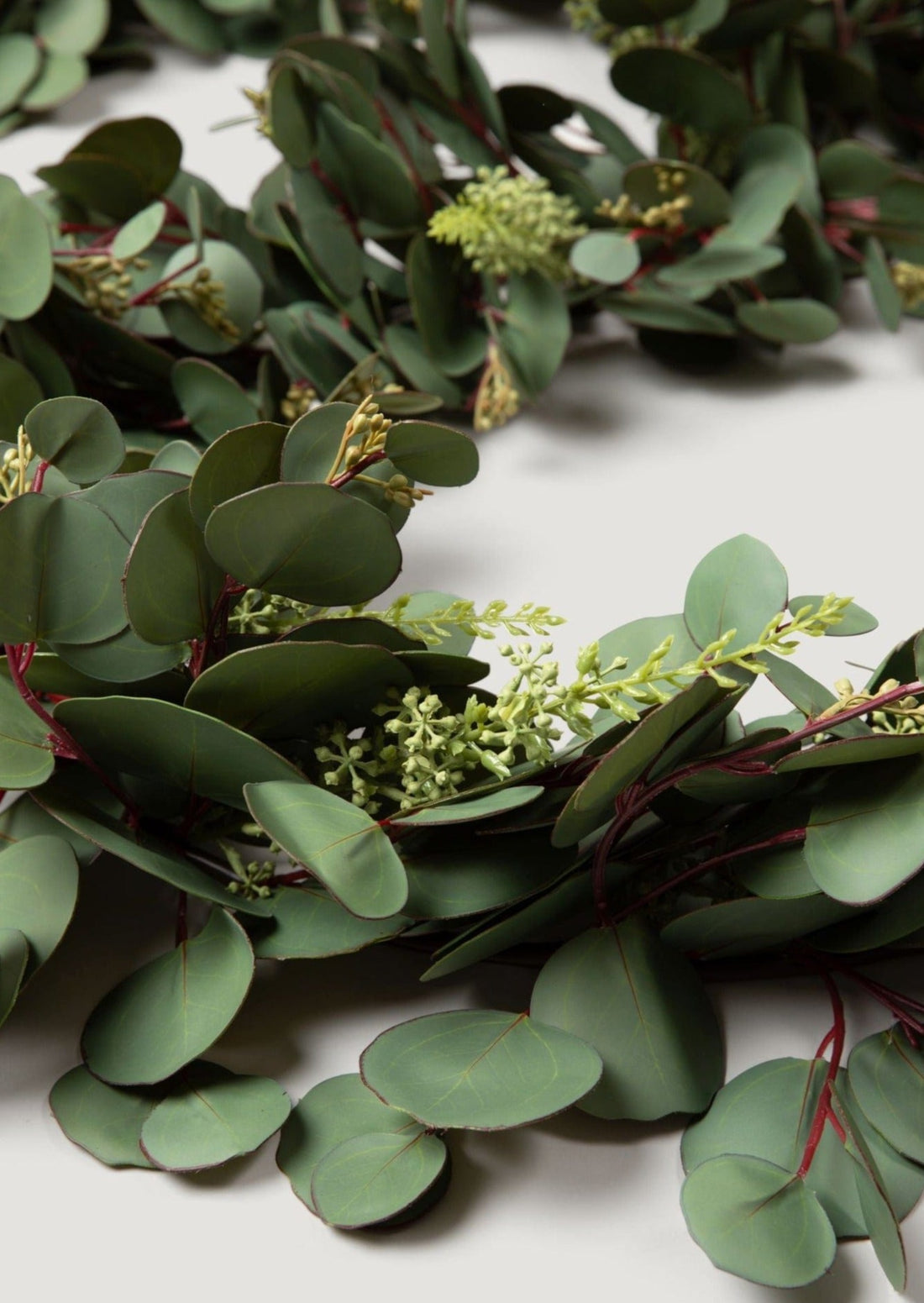 Natural Touch Greens Artificial Seeded Eucalyptus Garland