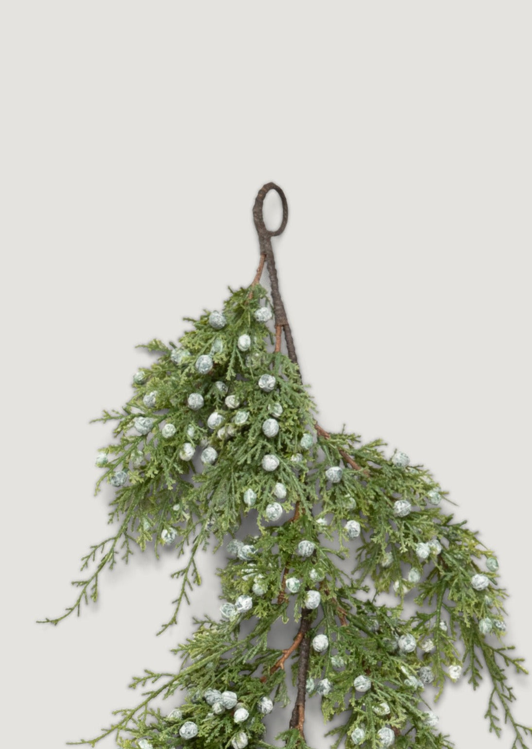 Deluxe Juniper Garland Faux Winter Greenery Garlands Afloral