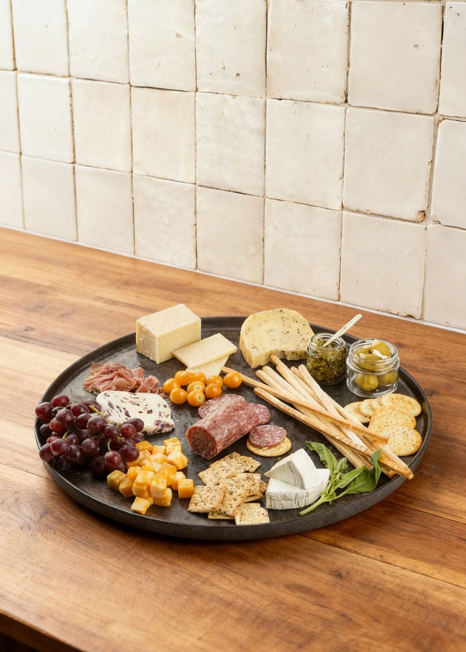 Food Safe Black Tray
