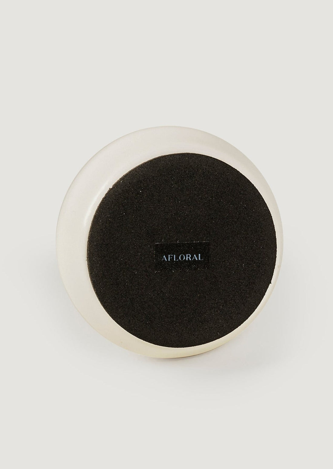 Afloral Exclusive White Candle Holder Bottom View
