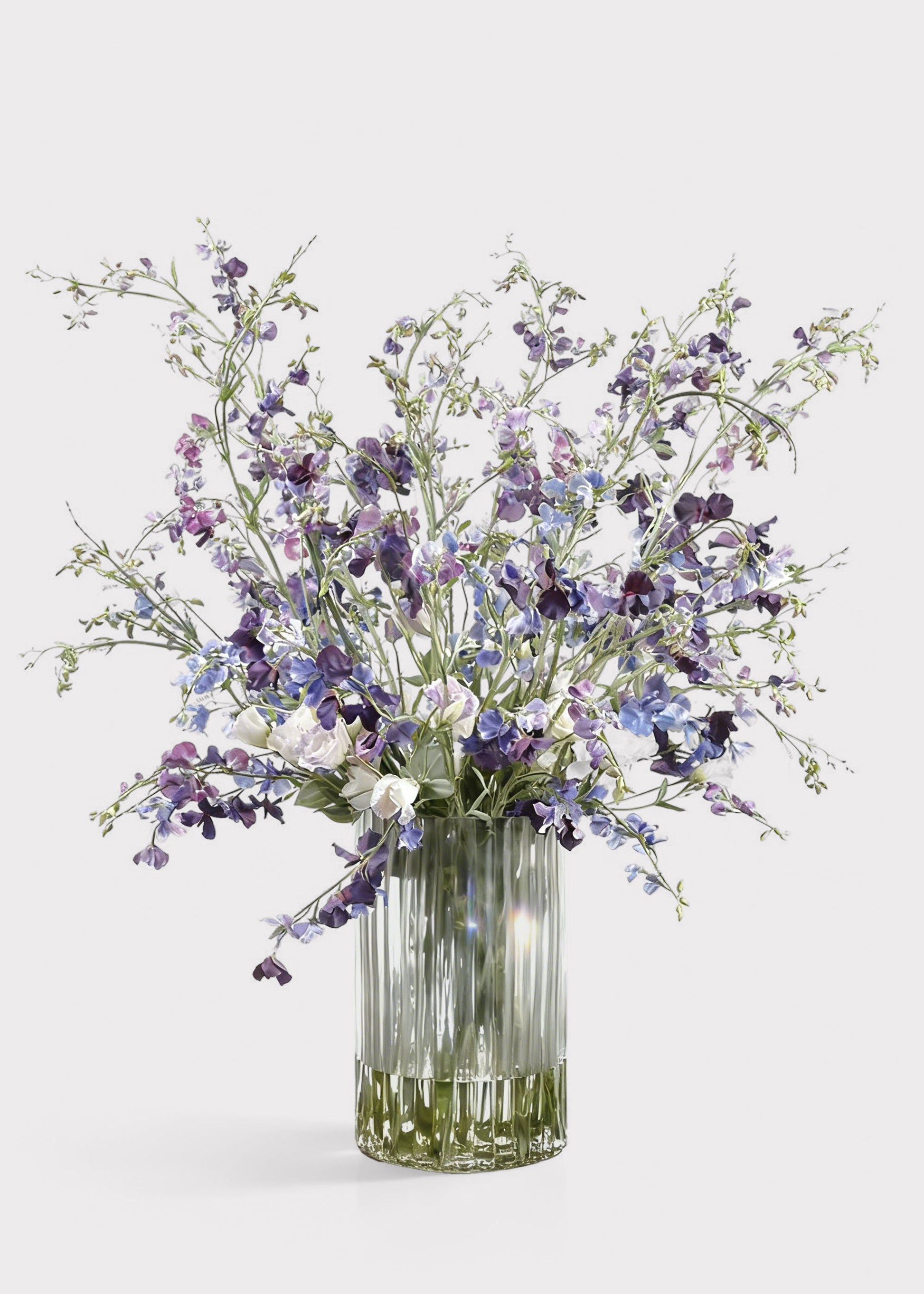 Artificial Sweet Pea Flower Arrangement