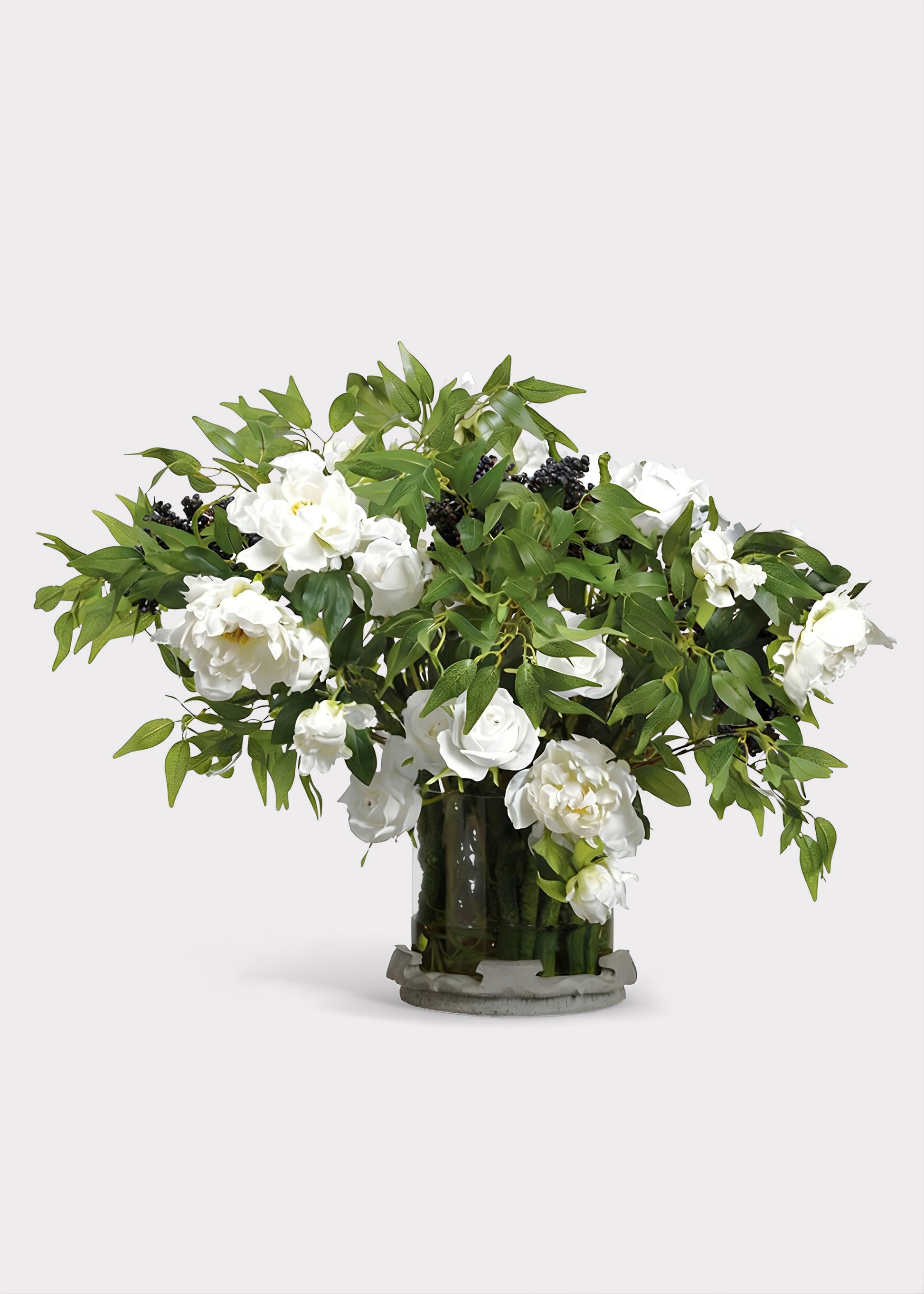 Artificial Rose and Peony Arrangement