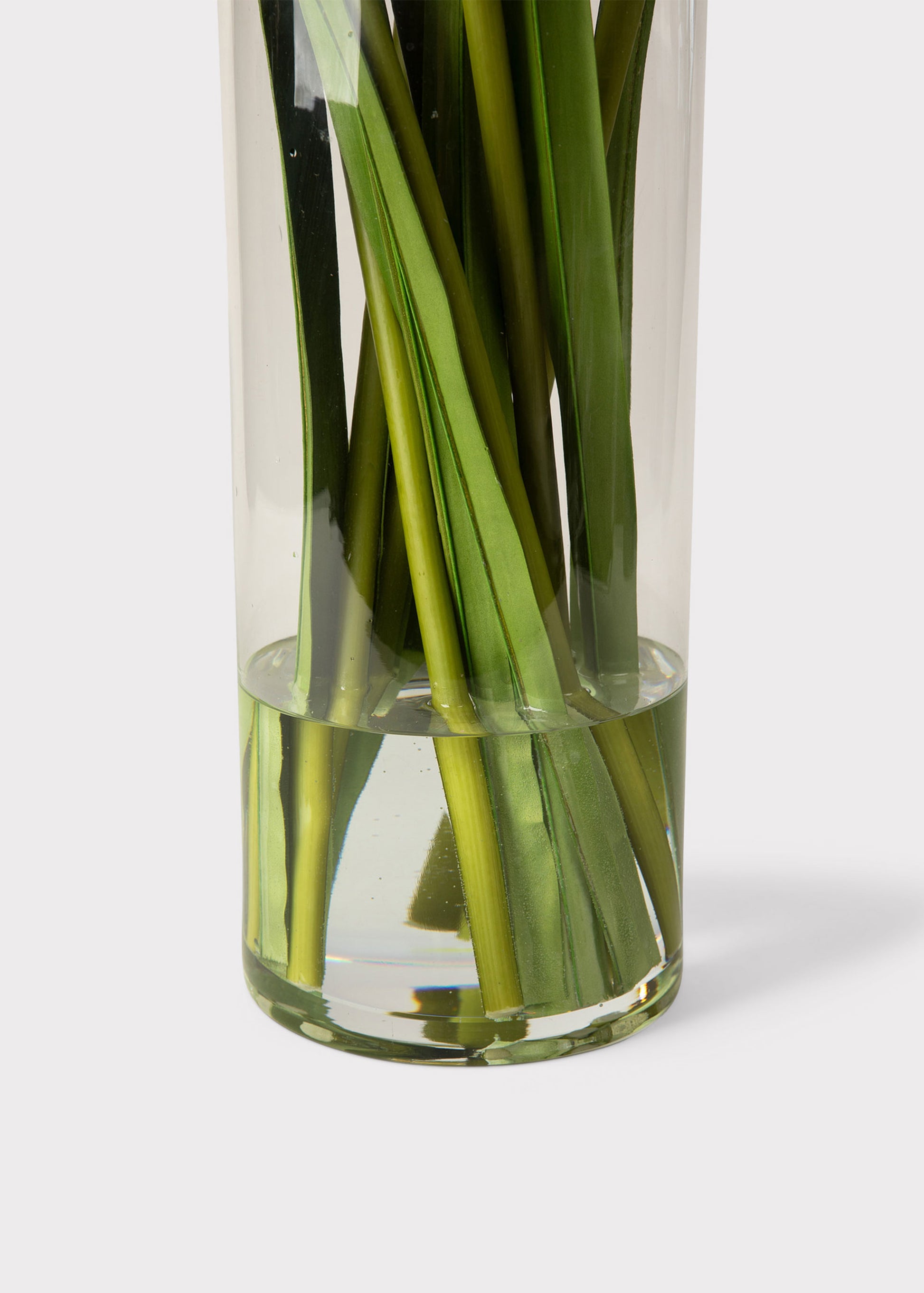 Vase and Fake Water for Premade Artificial Flower Arrangement