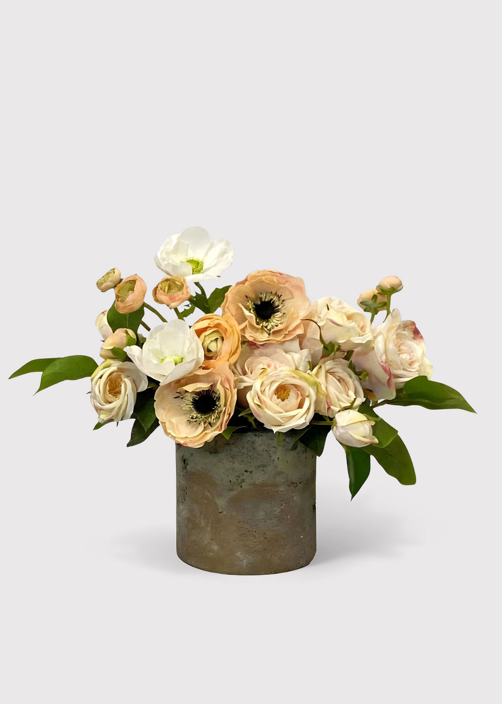 Real Touch Rose and Anemone Arrangement