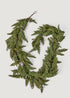 Deluxe Faux Cedar Winter Garland 9 Feet at Afloral
