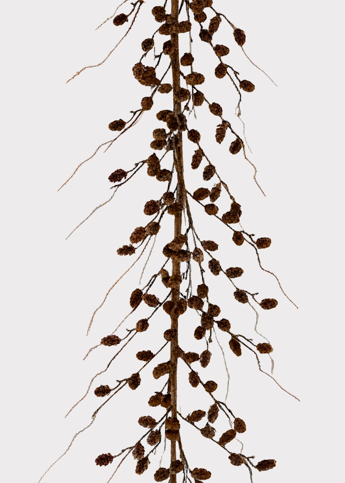 mini pine cone garland