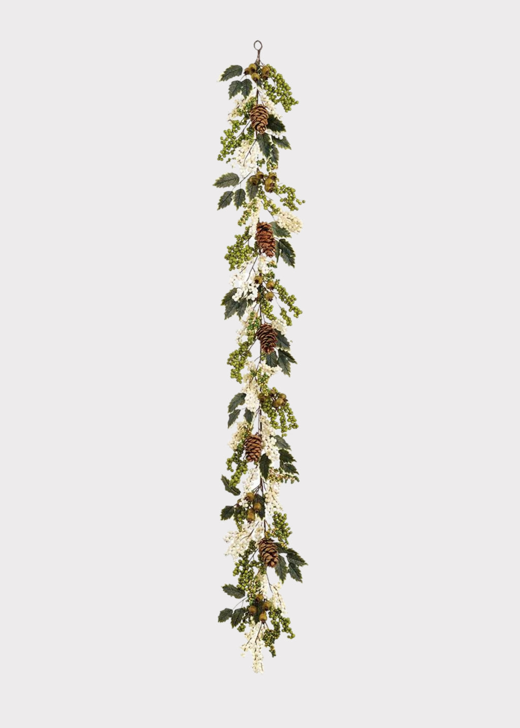  Fake Berry and Holly Leaf Garland