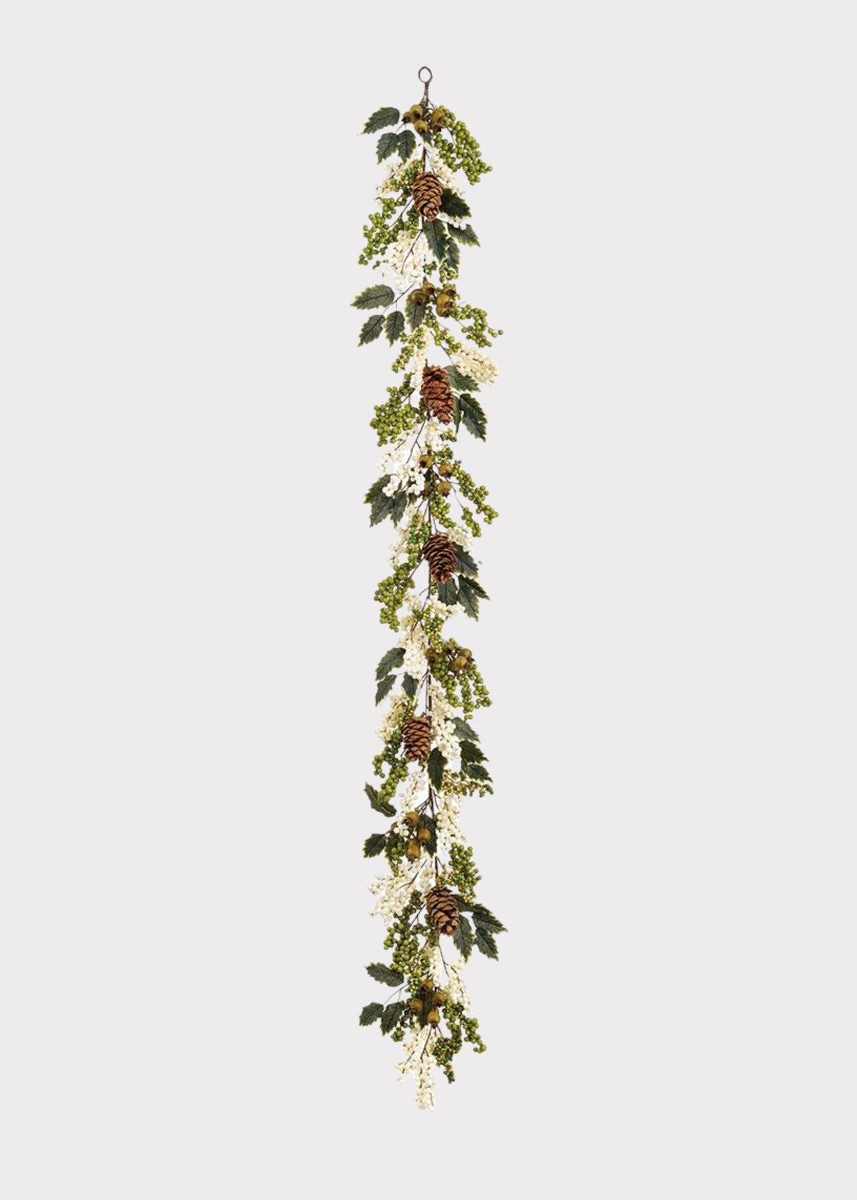  Fake Berry and Holly Leaf Garland