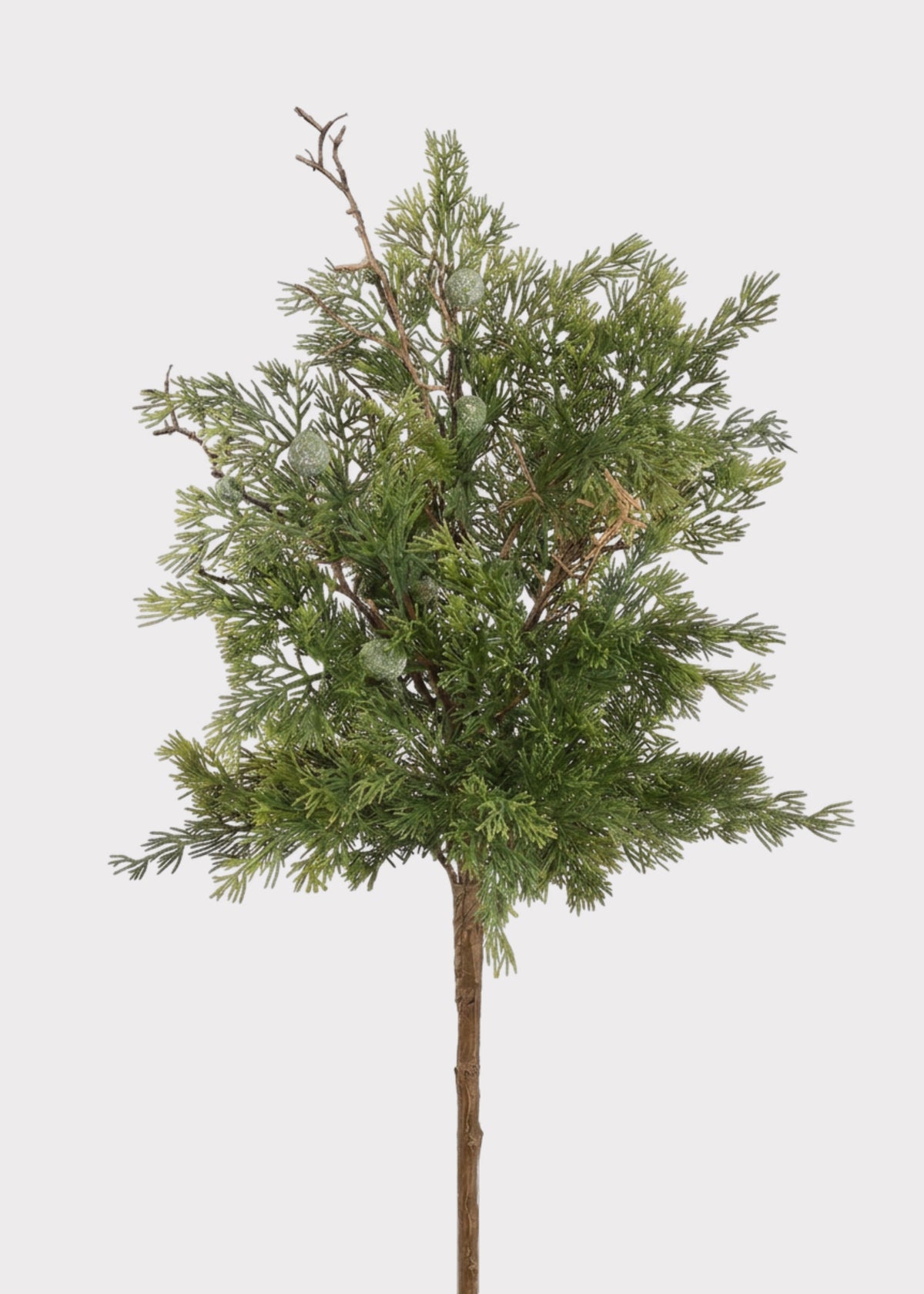Natural Touch Juniper Fake Winter Greenery Bush
