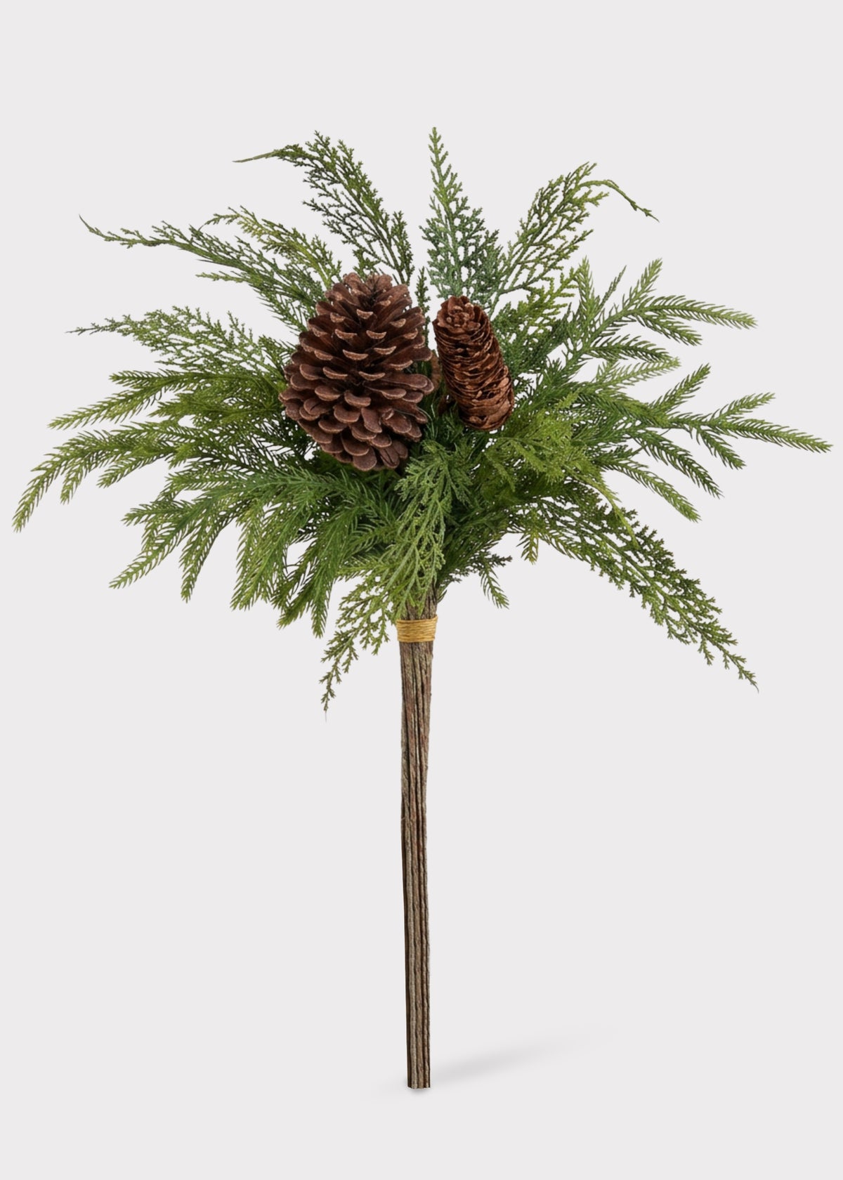 Holiday Pine and Cone Artificial Greenery Bundle