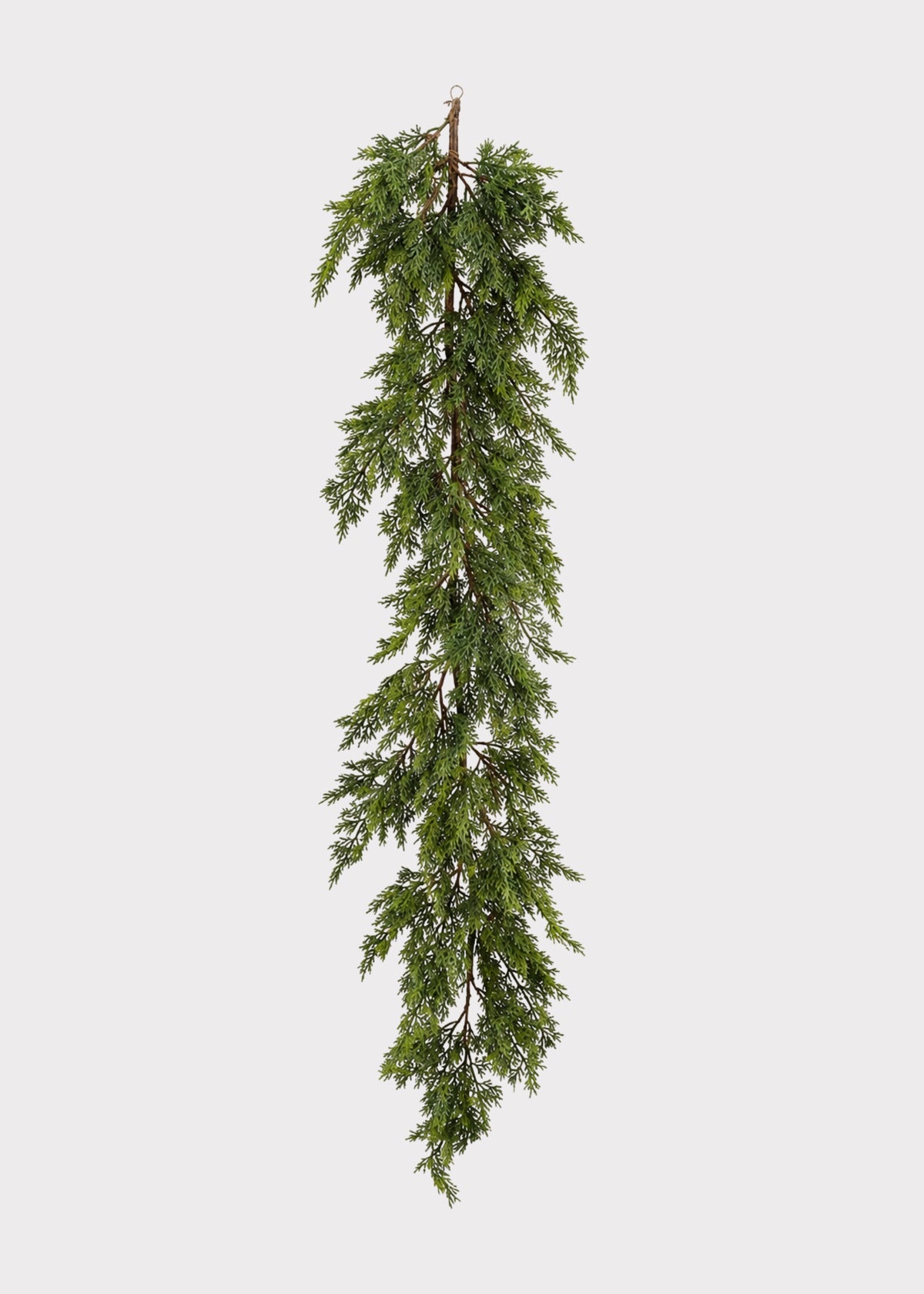 Faux Cedar Winter Garland