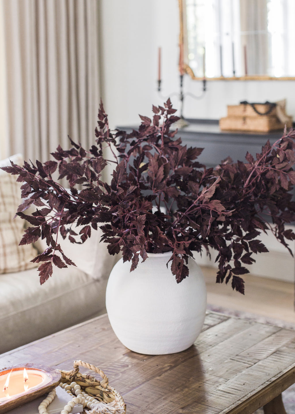 Plum Purple Cimicifuga Arrangement