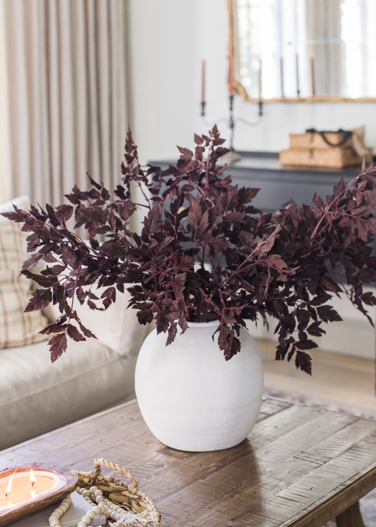 Plum Purple Cimicifuga Arrangement