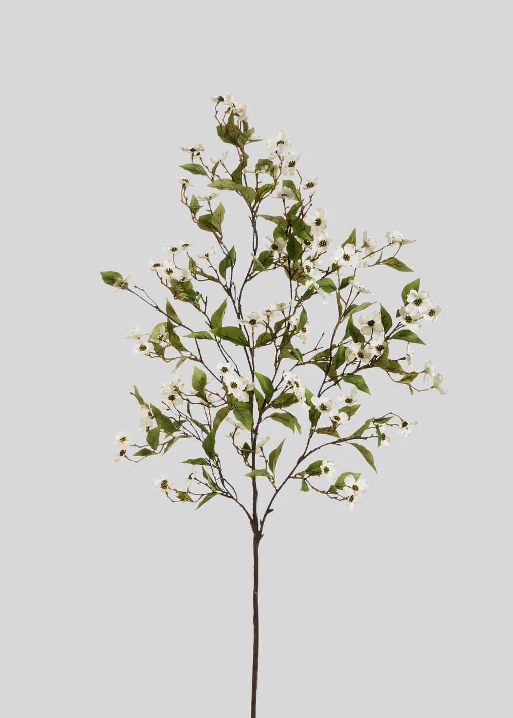 White Artificial Dogwood Branch 