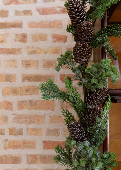 Spruce and Pine Cone Garland