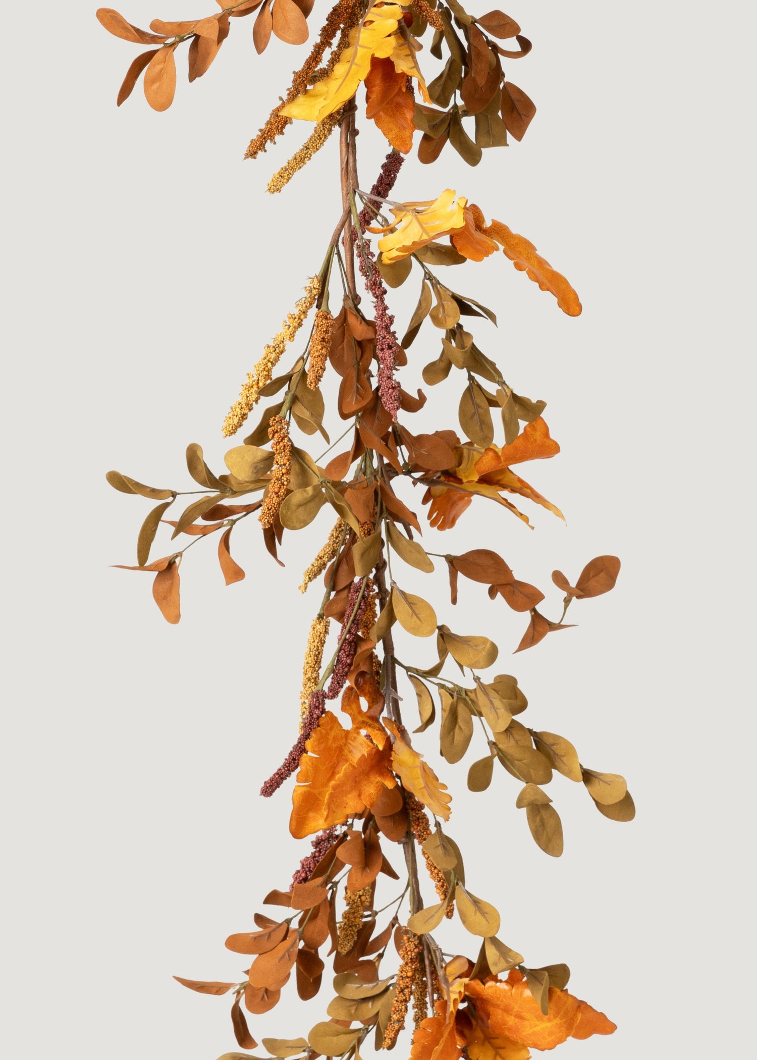 Fall Leaf and Berry Garland