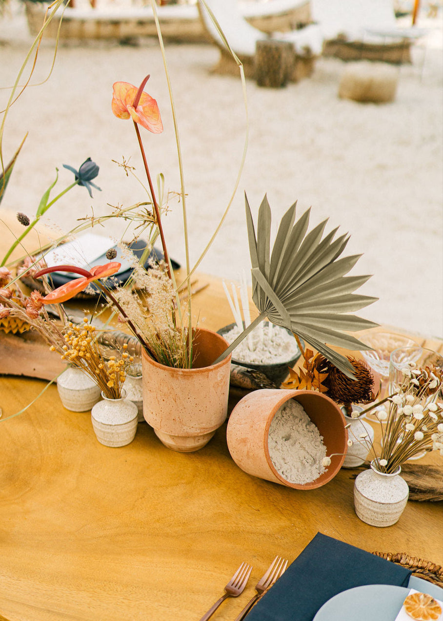 Sun Palm Table Decor