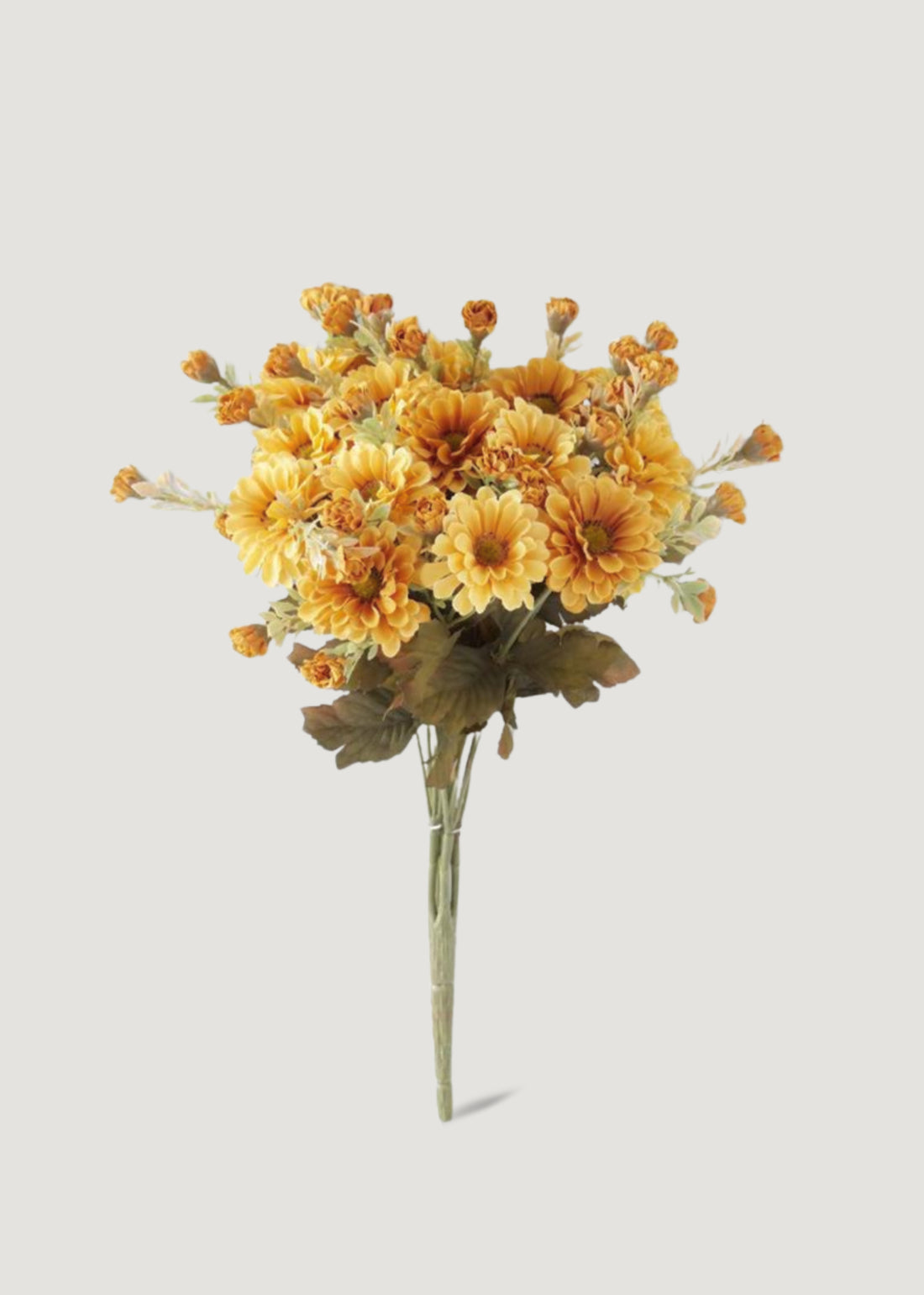 Artificial Fall Mum Flower Bush