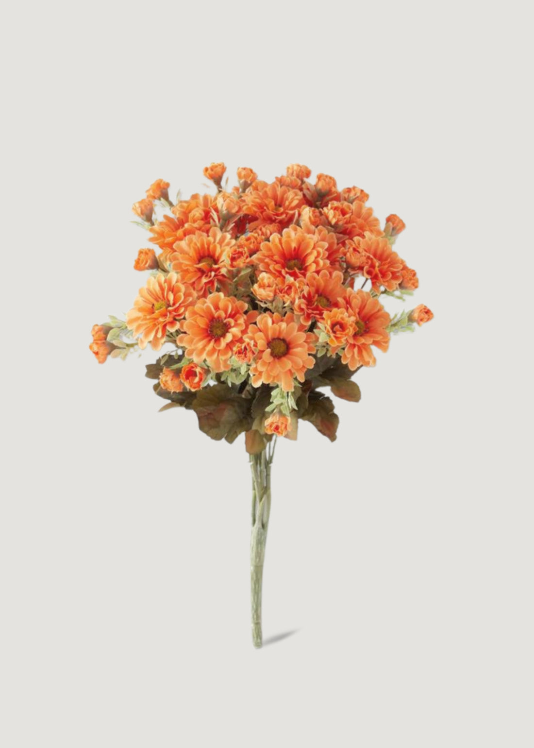 Faux Mum Bush in Orange
