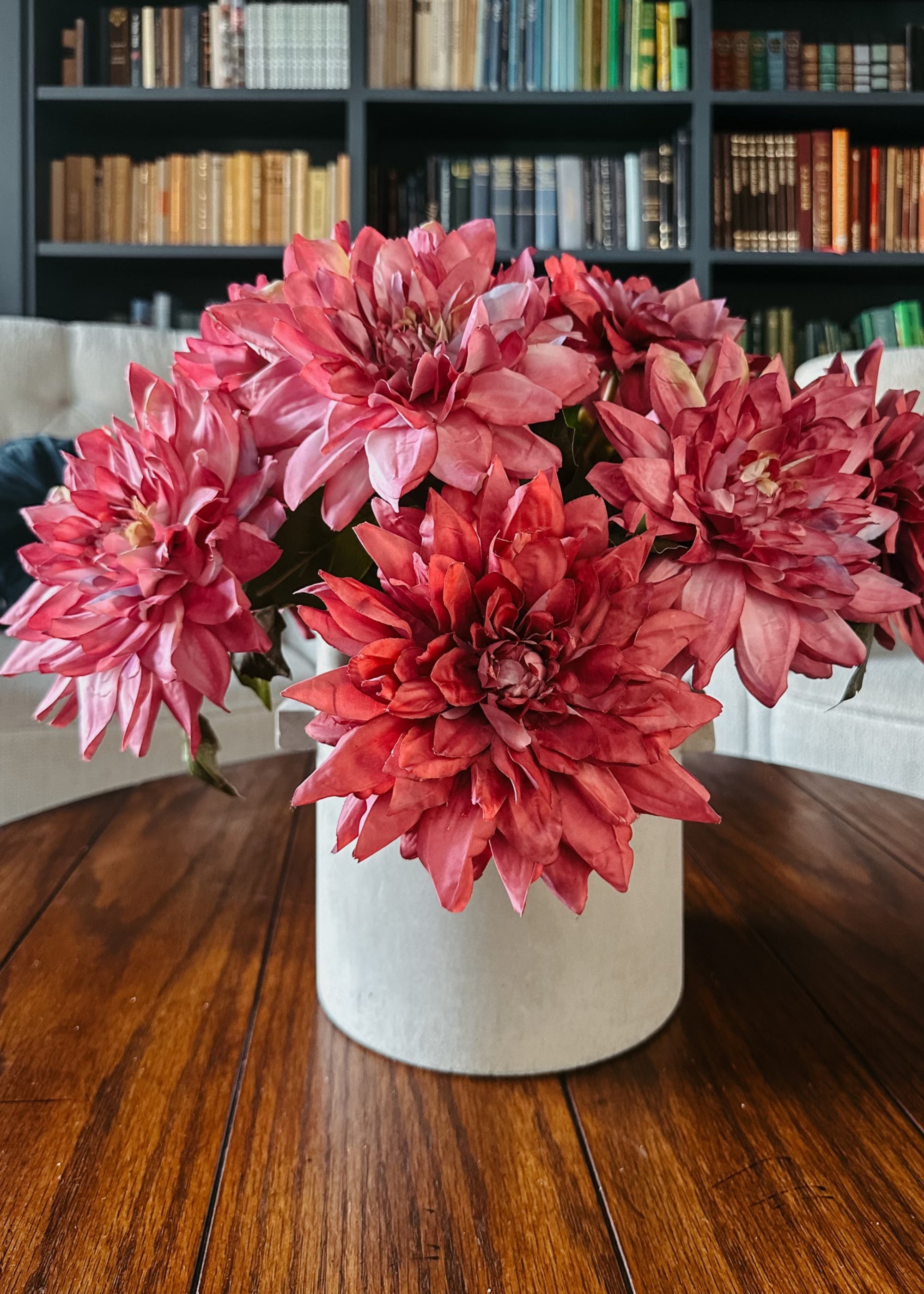 Artificial Dahlia Blooms
