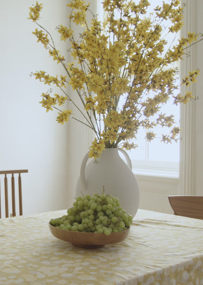 Styling Video of Faux Blooming Forsythia Branches at afloral
