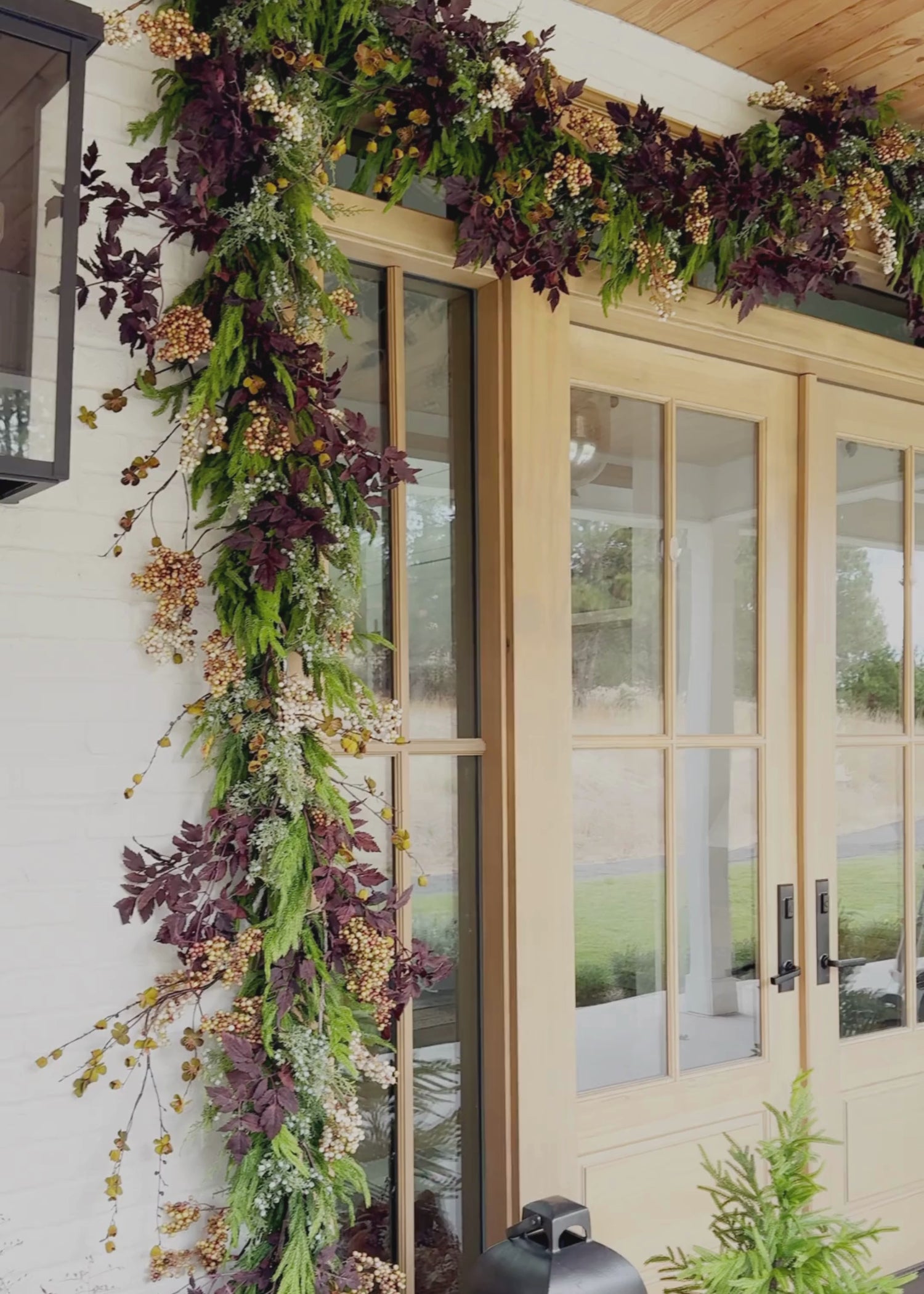 Decorative Berries for Door Garland