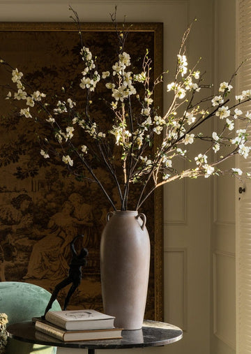Artificial Flowers | Cream Artificial Blossom Branch - 57"