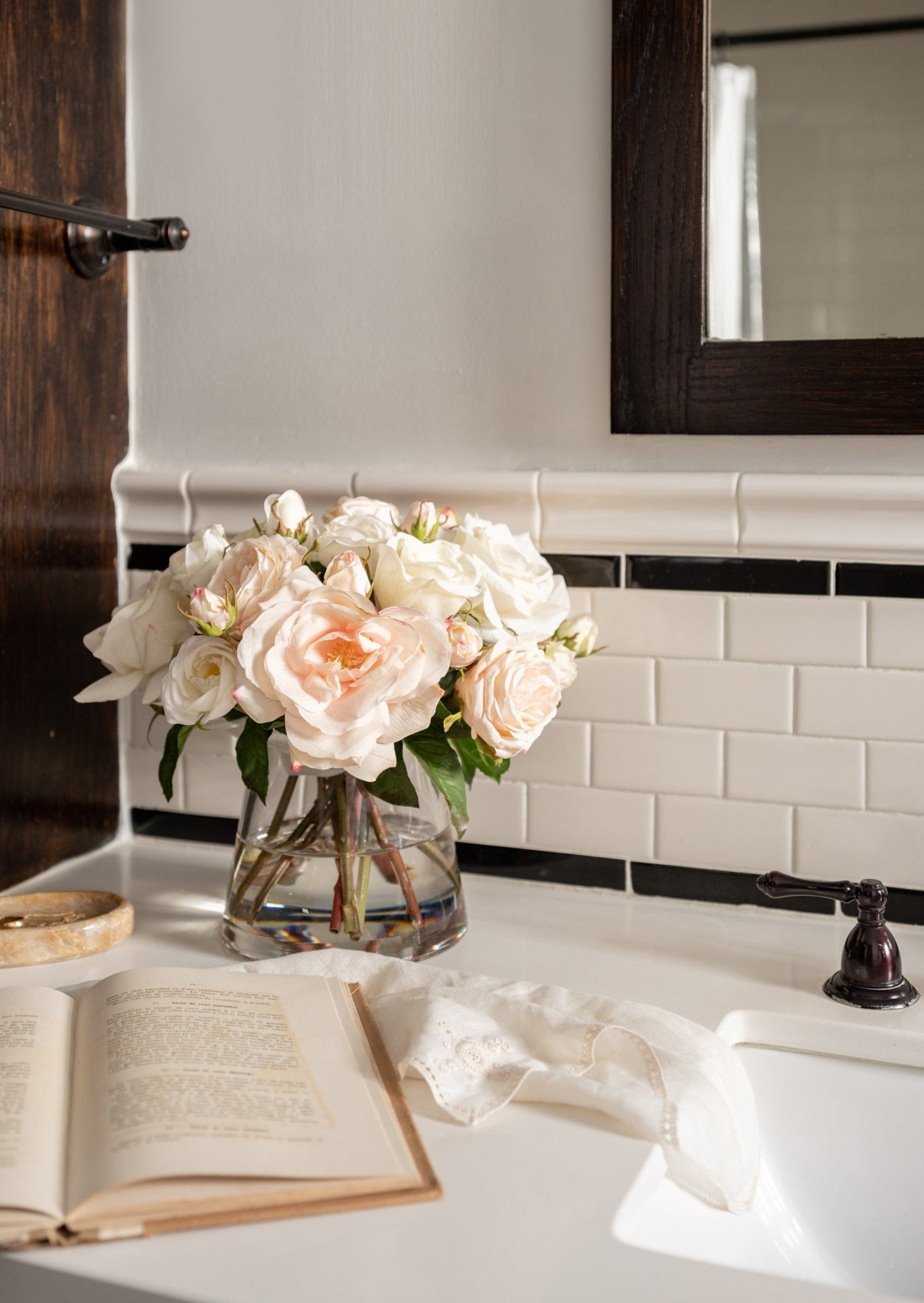 Afloral Fake Rose Arrangement