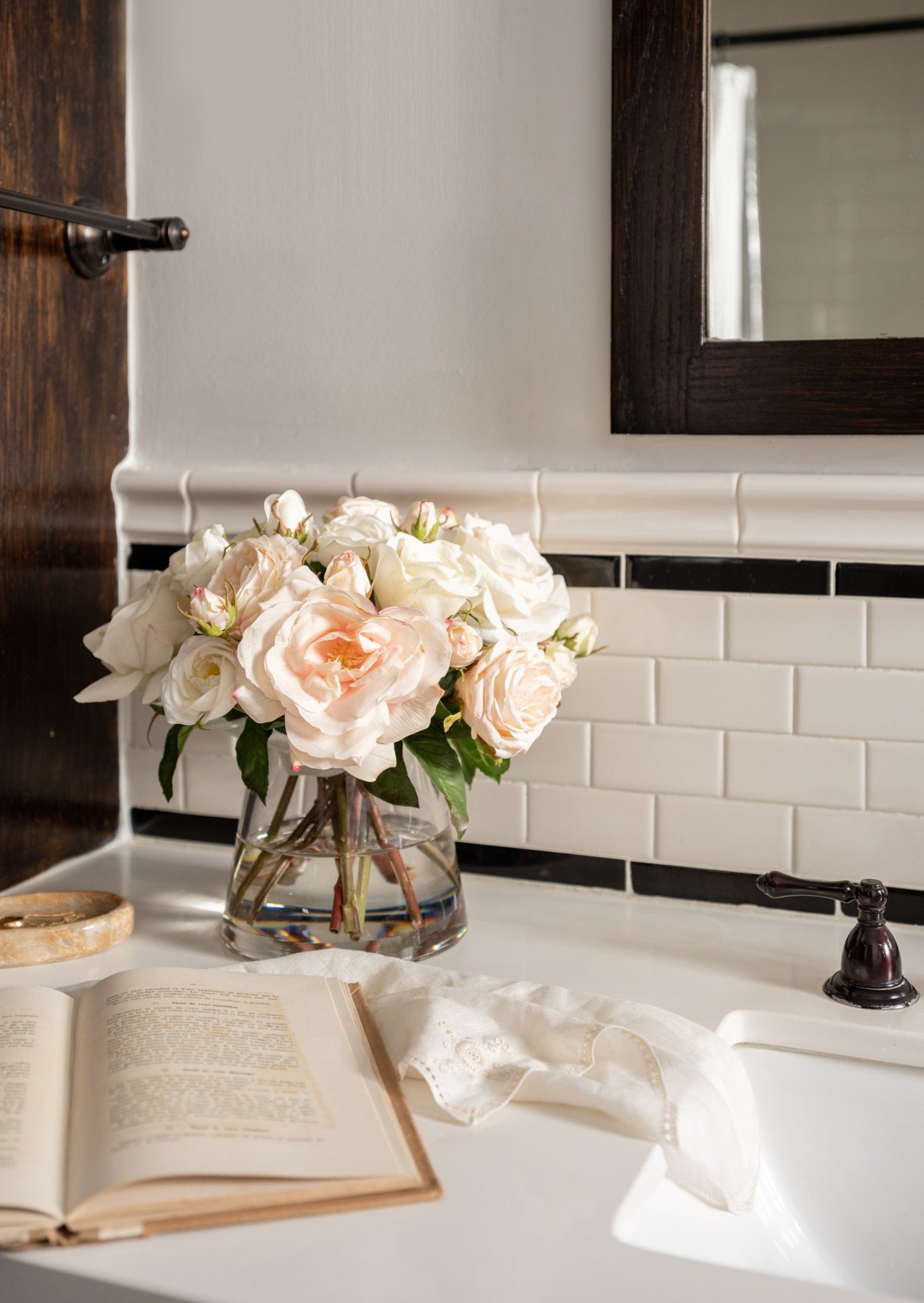 Afloral Fake Rose Arrangement