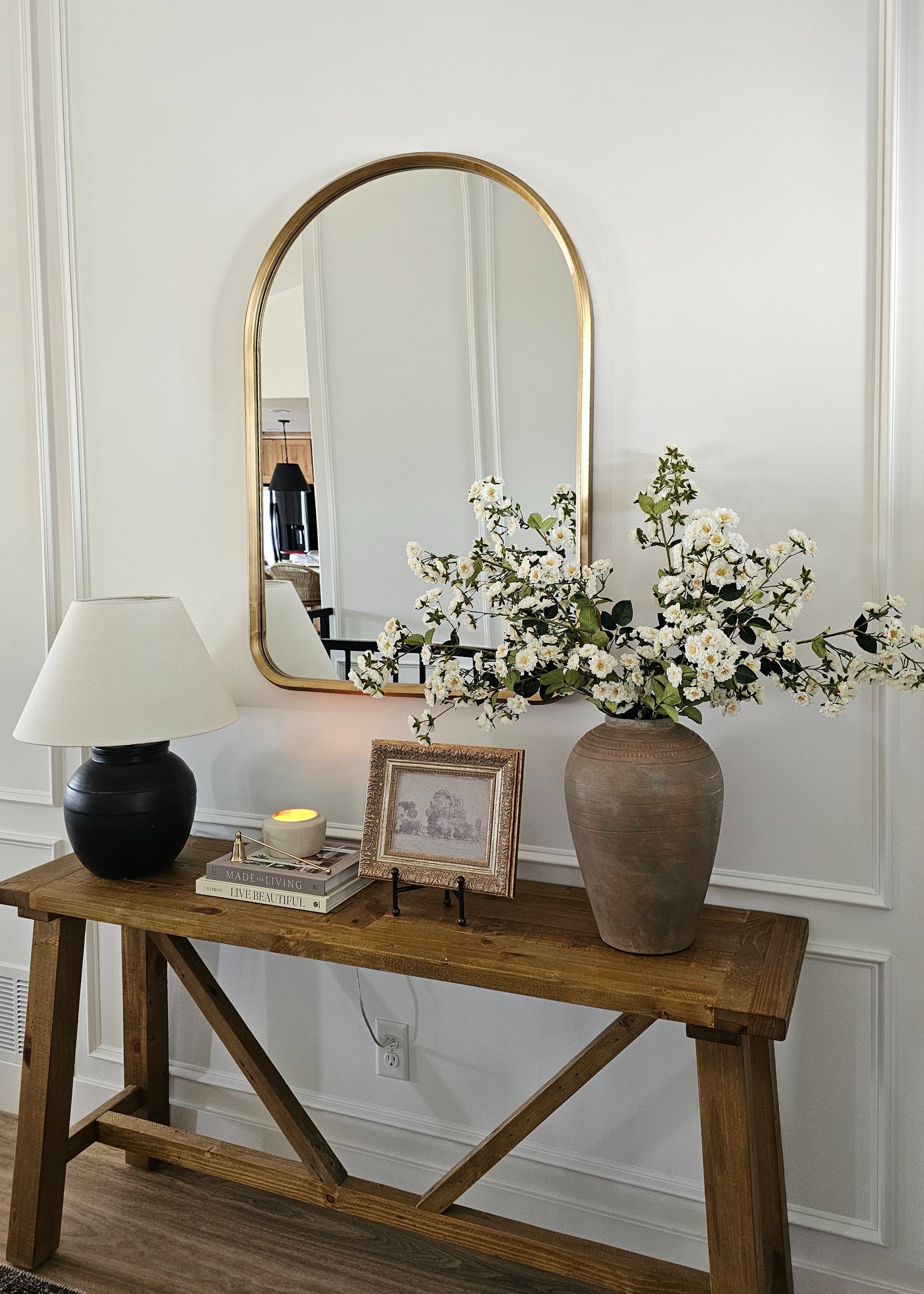 silk rose arrangement