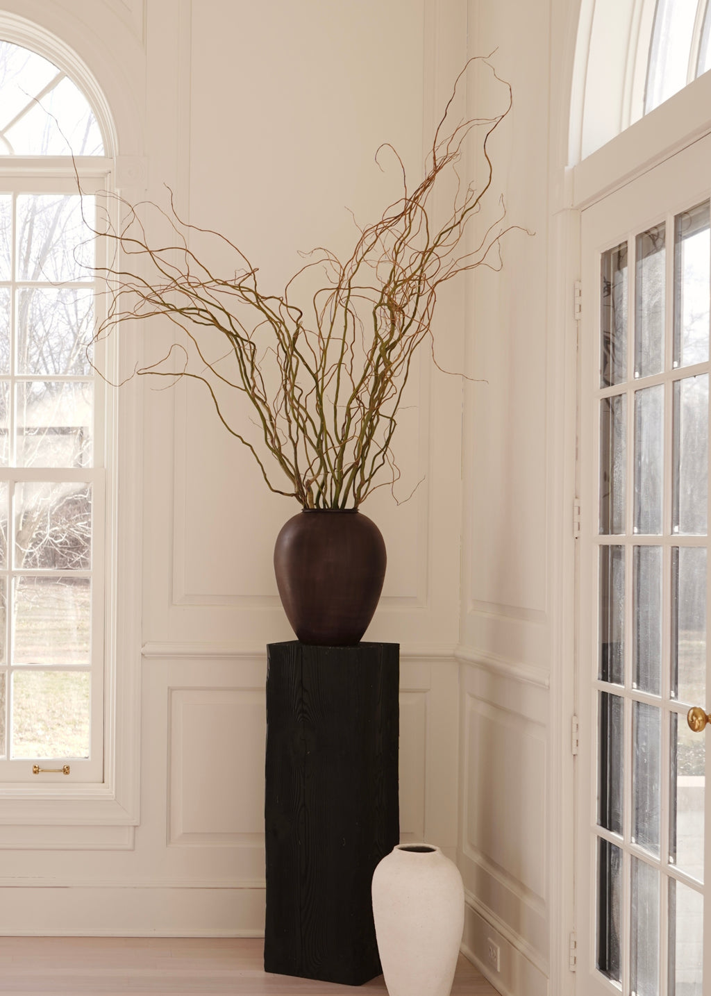 Afloral Video of Fresh Curly Willow Branches Styled in Vase