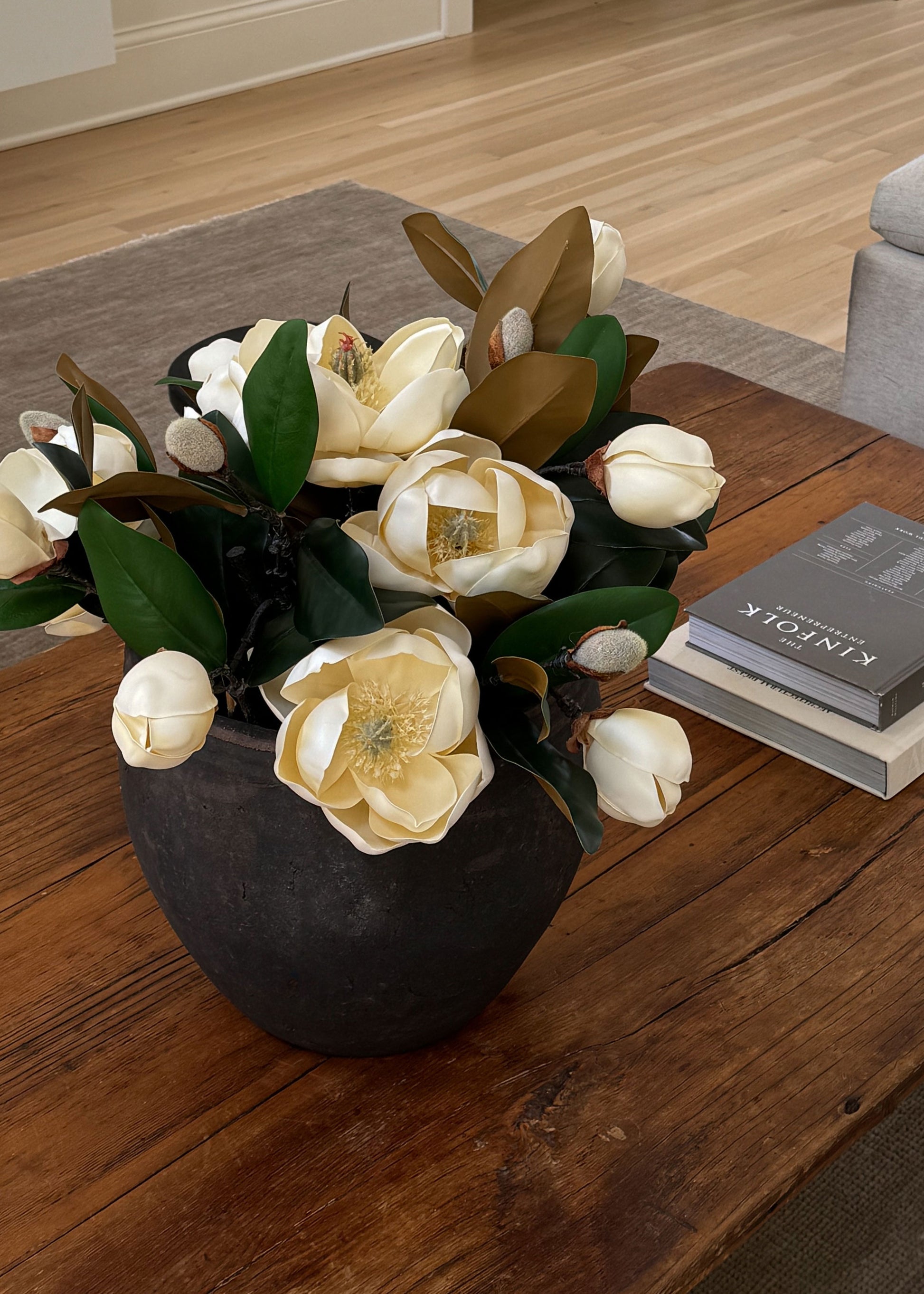 Video Styling Luxe Faux Artificial Magnolia Flowers
