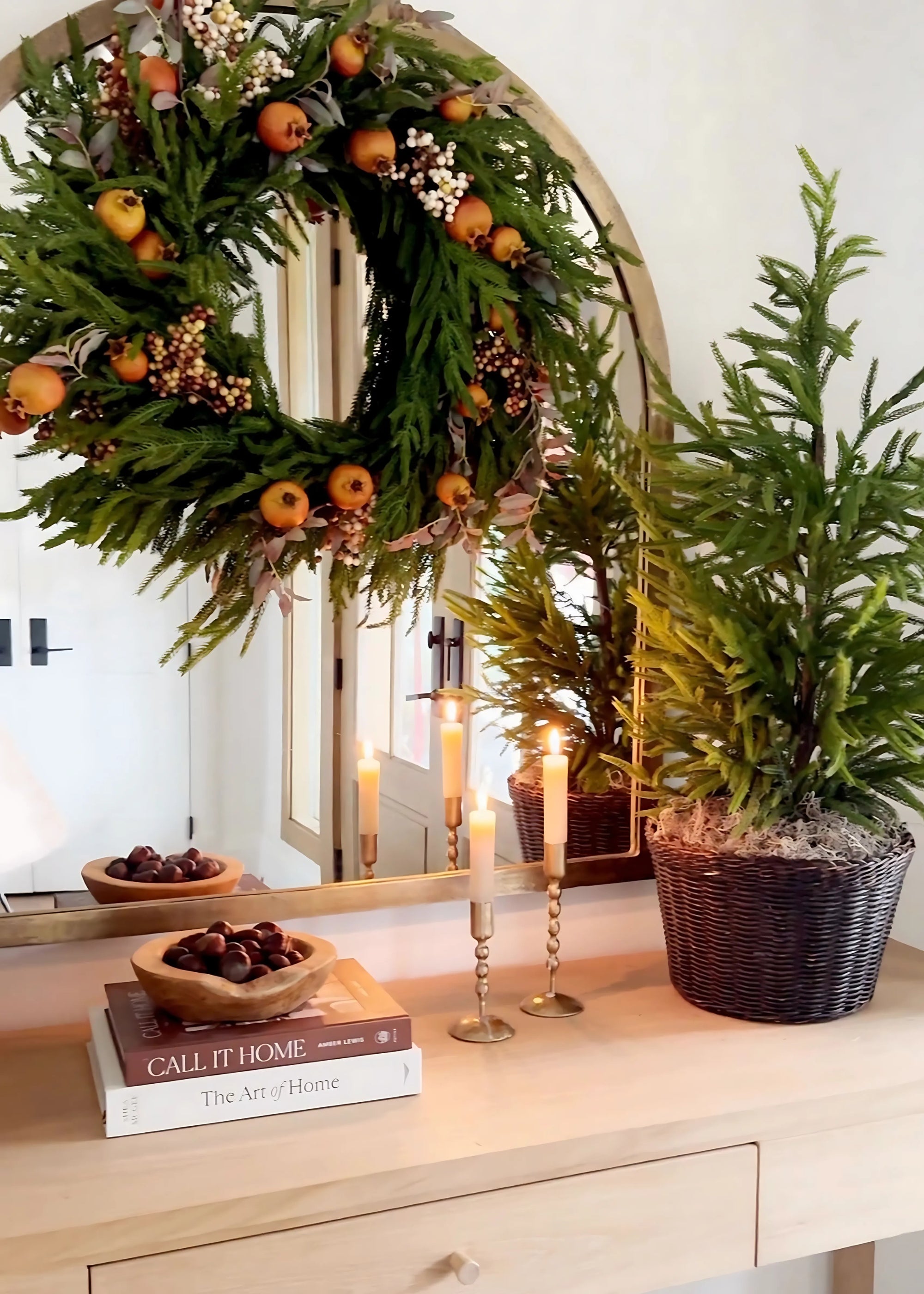 Decorating for the Holidays with Norfolk PIne