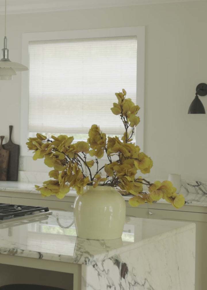 Styling Yellow Faux Aspen Branches in Video at Afloral